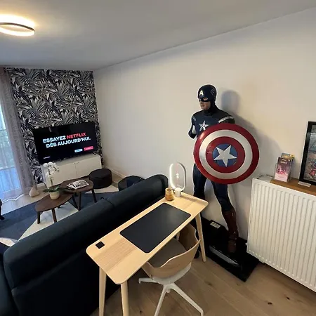 Apartment 6 Pers Val D'europe - Disneyland Paris - Captain America *